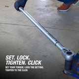OEMTOOLS 37309 3/4in. Drive Torque Wrench (75-400 Ft/Lb.) Additional Image 2