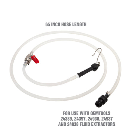 OEMTOOLS 24446 Brake Bleeder Adapter Hose for Fluid Evacuators Additional Image 1