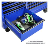 OEMTOOLS 24733 Professional Series 57 Inch 12 Drawer Tool Cabinet - Blue Additional Image 7