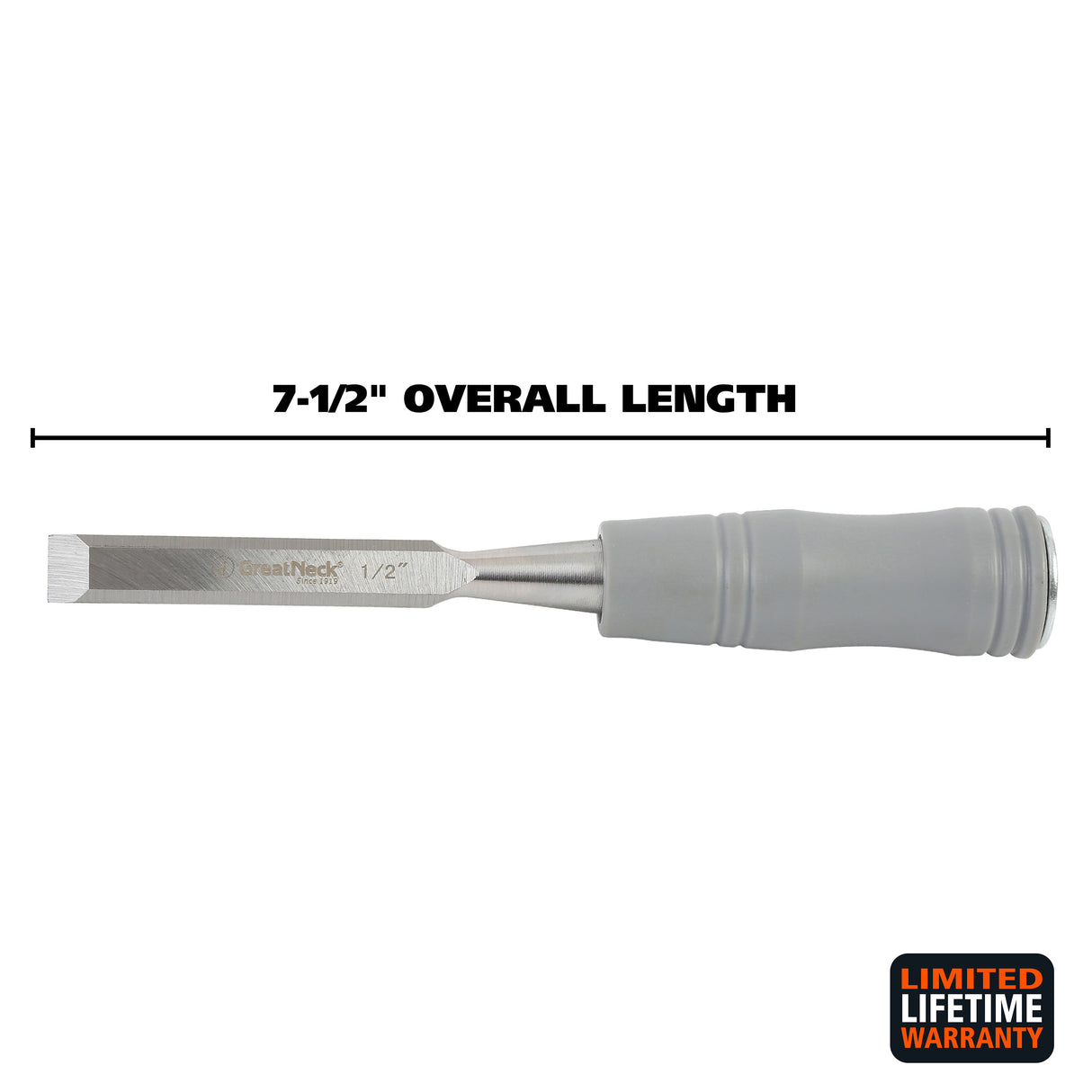 GreatNeck WC50 Chisel (1/2 Inch) Additional Image 1
