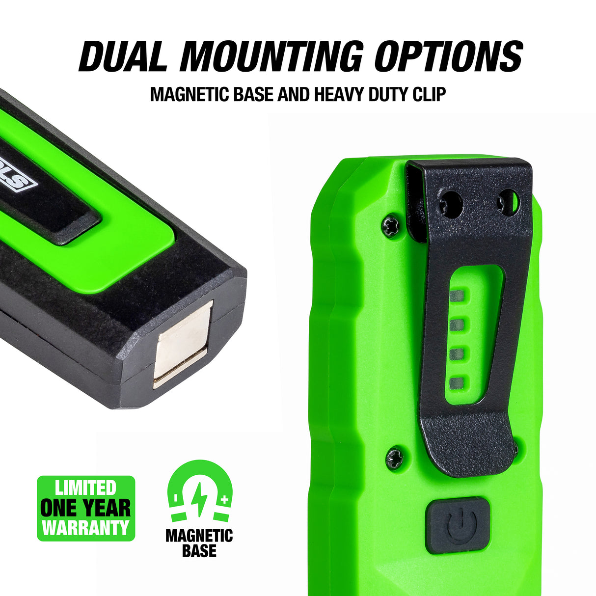 OEMTOOLS 32132 200 Lumens Portable Dual-Mode LED Work Light with Multi-Position Mounting Additional Image 2