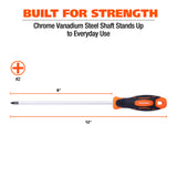 GreatNeck 21831 #2 x 8in. Phillips Screwdriver Additional Image 4