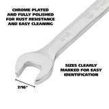GreatNeck CO2C Combination Wrench (7/16 Inch) Additional Image 2