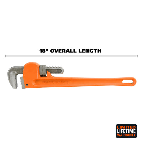GreatNeck PW18 Pipe Wrench (18-Inch) Additional Image 1