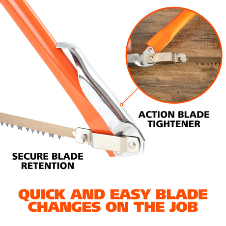 GreatNeck BB24 Bow Saw (24-Inch) Additional Image 4
