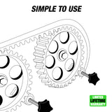 OEMTOOLS 24360 2 Piece Timing Gear Holder Set Additional Image 2