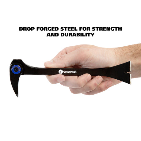 GreatNeck 70012 8 Inch Multi-Function Nail Puller and Pry Bar Additional Image 6