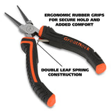 GreatNeck 4-1/2 Inch Snipe Nose Pliers Additional Image 4