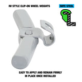 OEMTOOLS 23310 60 gm. IW Style Steel Wheel Weight - 1 Box of 25 Additional Image 2