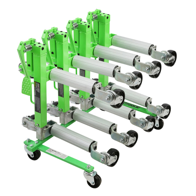 OEMTOOLS 68986 Hydraulic Vehicle Position Dollies Set Main Image