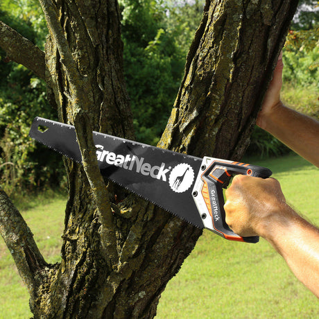 GreatNeck 74004 20 Inch Aggressive Tooth Handsaw w/ Aluminum Frame Composite Handle Additional Image 9