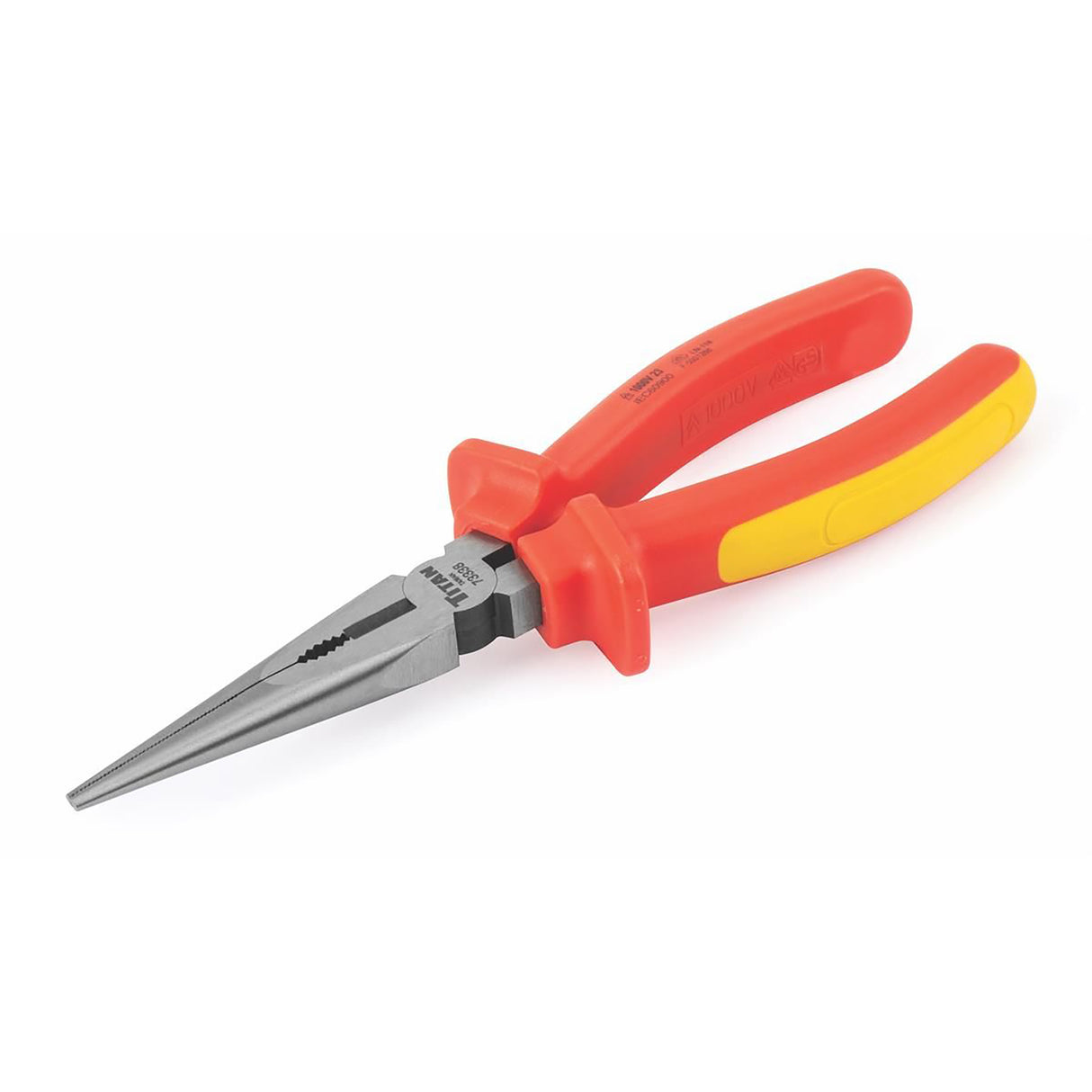 Titan 73338 8 in. Insulated Long Nose Pliers Main Image