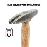 GreatNeck MTH5 Magnetic Tack Hammer (5 Oz.) with Hardwood Handle Additional Image 2