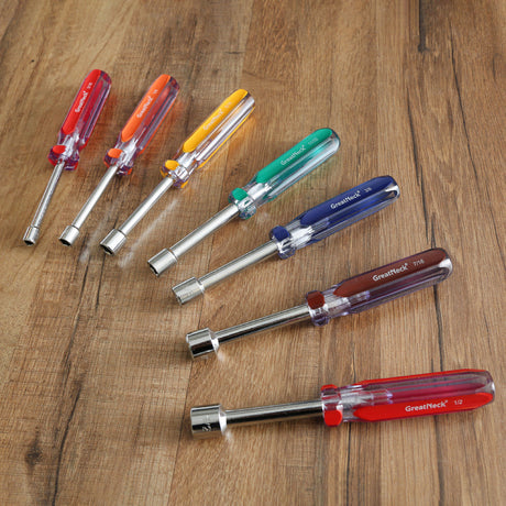 GreatNeck ND71 Professional Nut Driver Set (7 Piece Metric) Additional Image 7