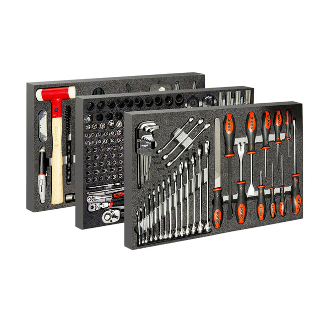 Sonic Tools 01820K Metric Automotive Toolset, Quick Service, 182 Piece Main Image