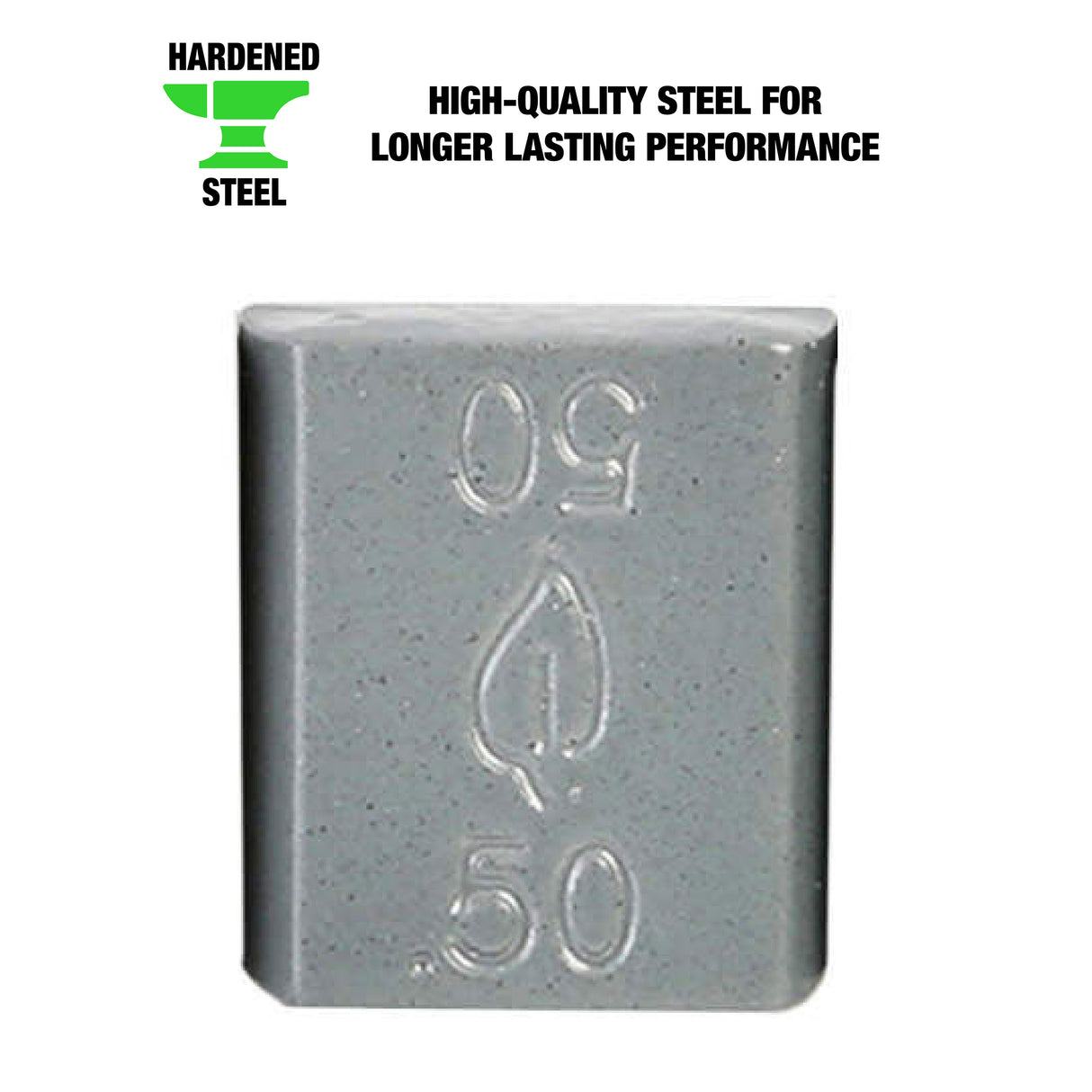 OEMTOOLS 23202 0.50 oz. Steel Adhesive Wheel Weights, 10 Lb. Roll, 320 Pieces Additional Image 1