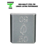 OEMTOOLS 23202 0.50 oz. Steel Adhesive Wheel Weights, 10 Lb. Roll, 320 Pieces Additional Image 1