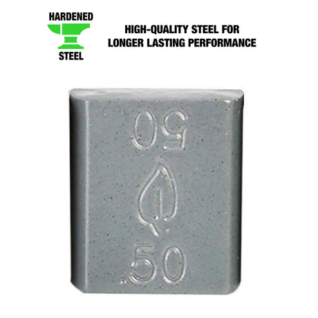 OEMTOOLS 23202 0.50 oz. Steel Adhesive Wheel Weights, 10 Lb. Roll, 320 Pieces Additional Image 1