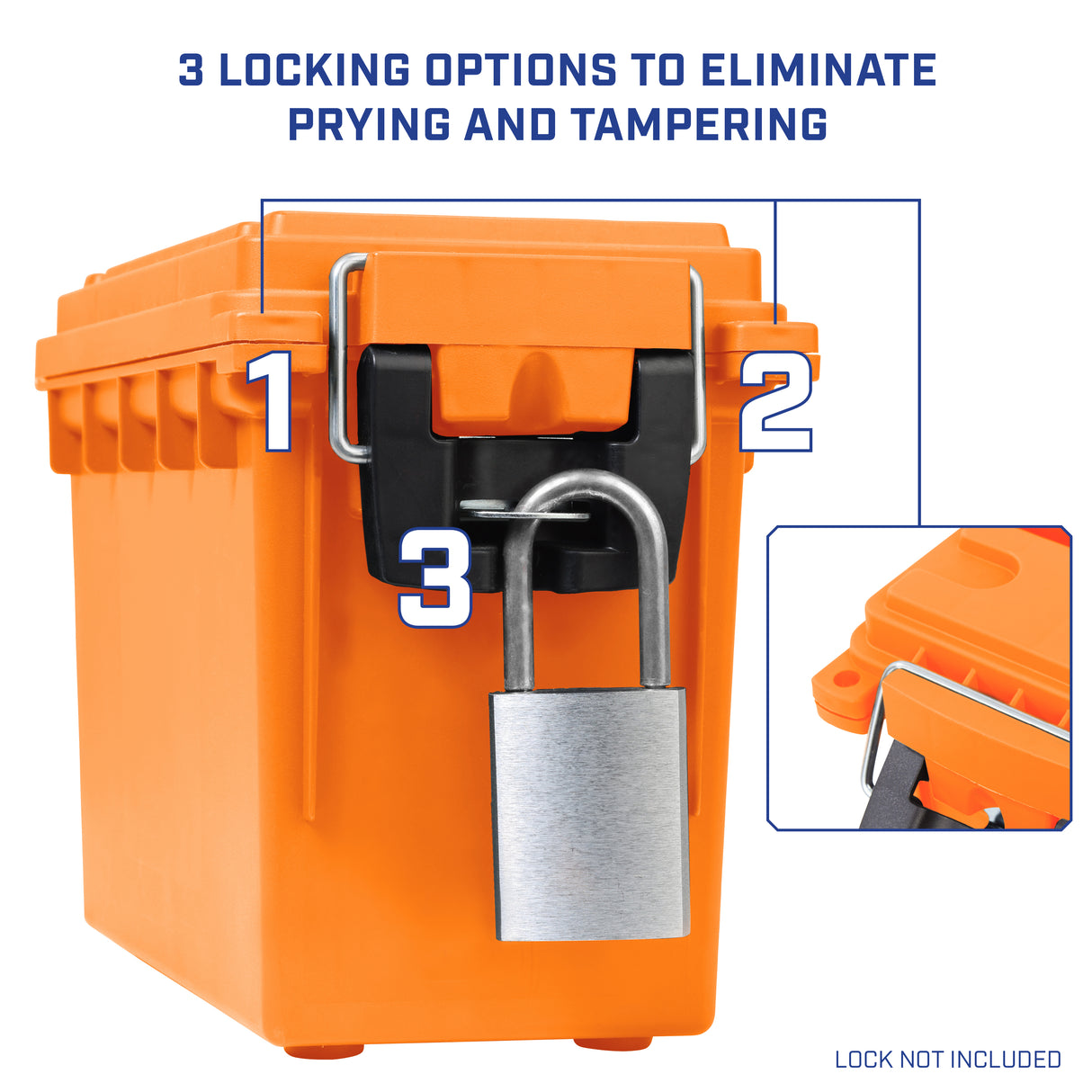 Sheffield 12630 Field Box - Orange Additional Image 4