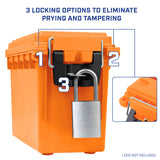 Sheffield 12630 Field Box - Orange Additional Image 4