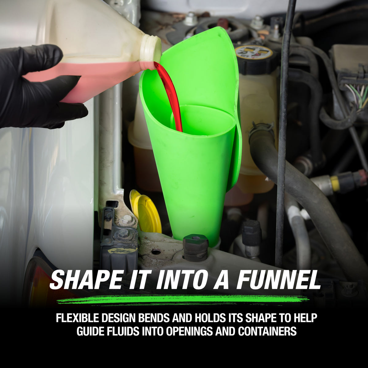 OEMTOOLS 87250 Flexible Roll Up Oil Funnel Additional Image 3