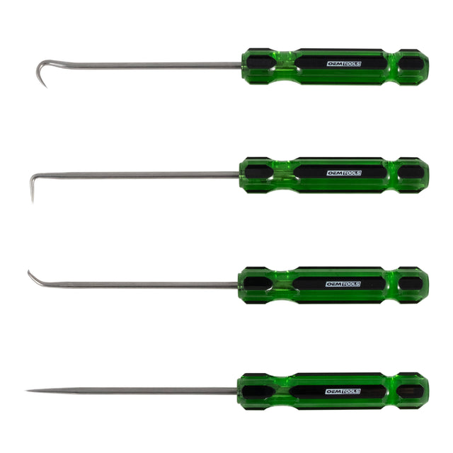 OEMTOOLS 26546 4 Pc Hook and Pick Set w/ Acetate Handle Main Image