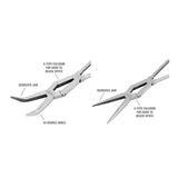 OEMTOOLS 22632 13 Inch 2 Piece X-Type Long Nose Pliers Set Additional Image 2