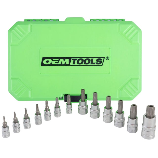 OEMTOOLS 22710 Tamper Proof Star Bit Socket Set Main Image