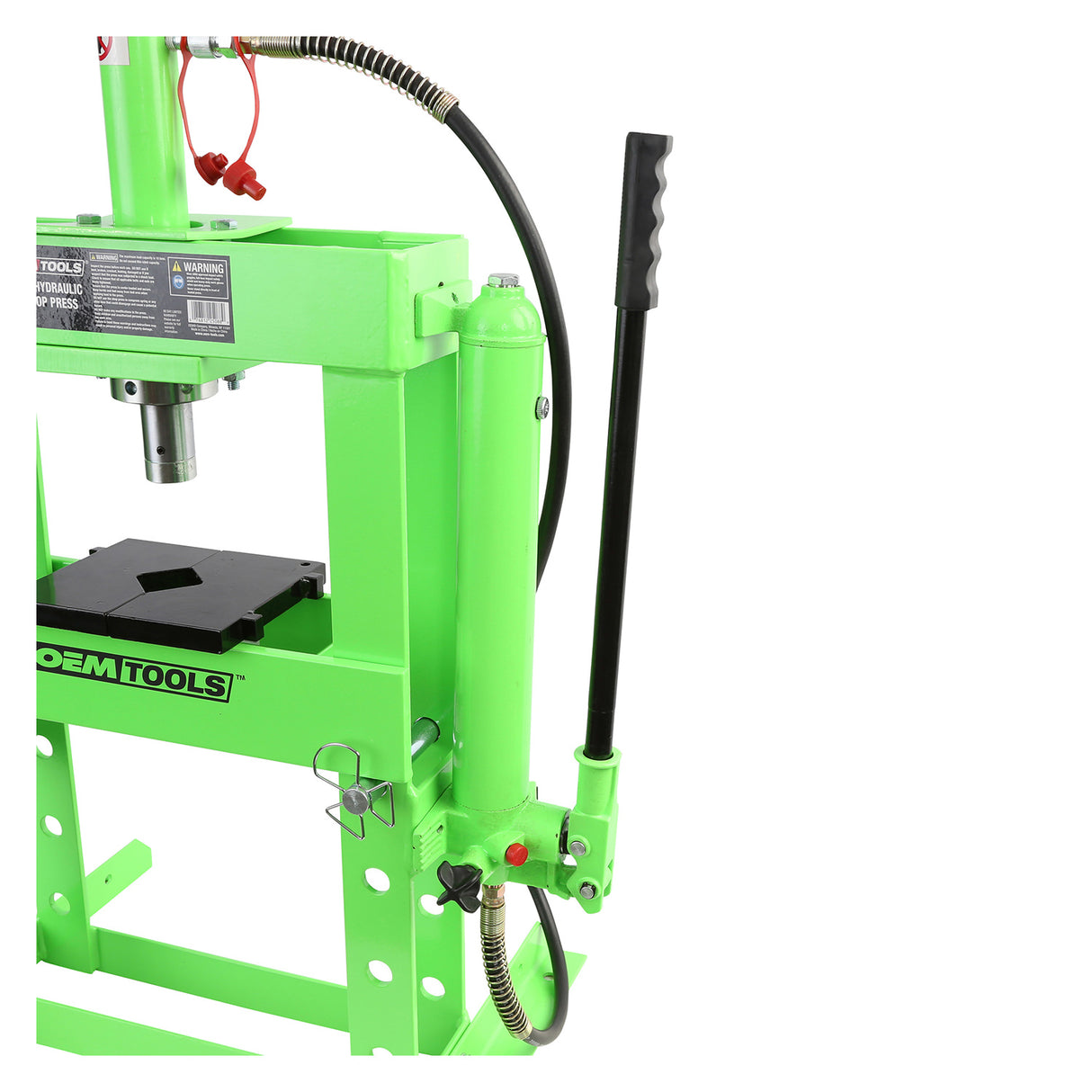 OEMTOOLS 25088 Hydraulic 10 Ton Benchtop Shop Press with Double Speed Pump Additional Image 7