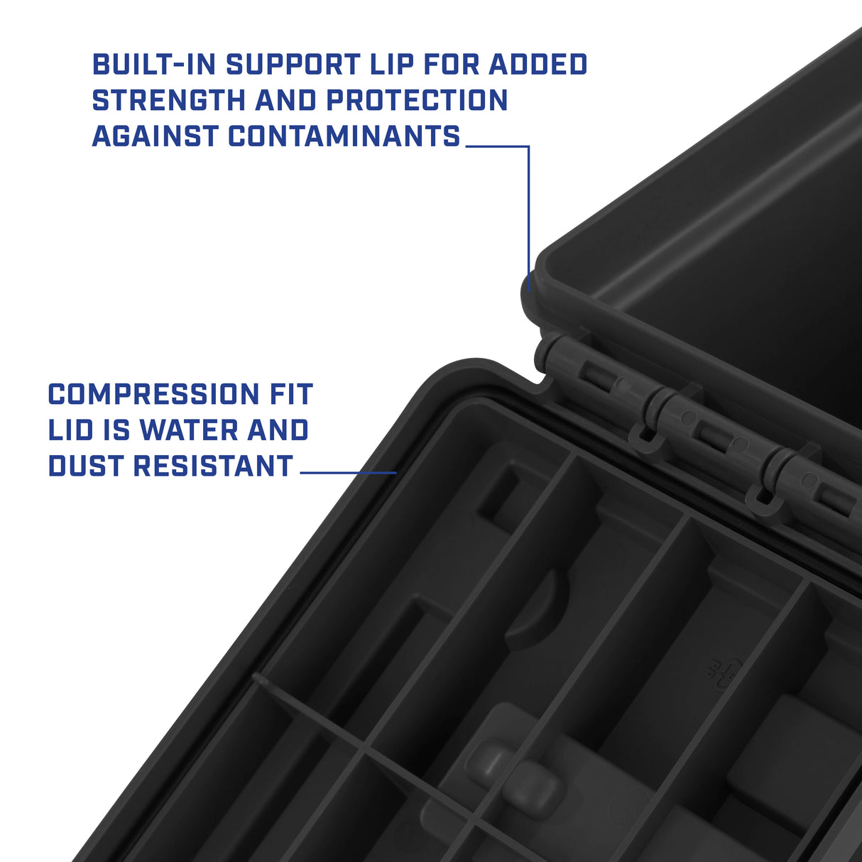 Sheffield 12706 XL 2PK Nested Field Box Set-Black Additional Image 3