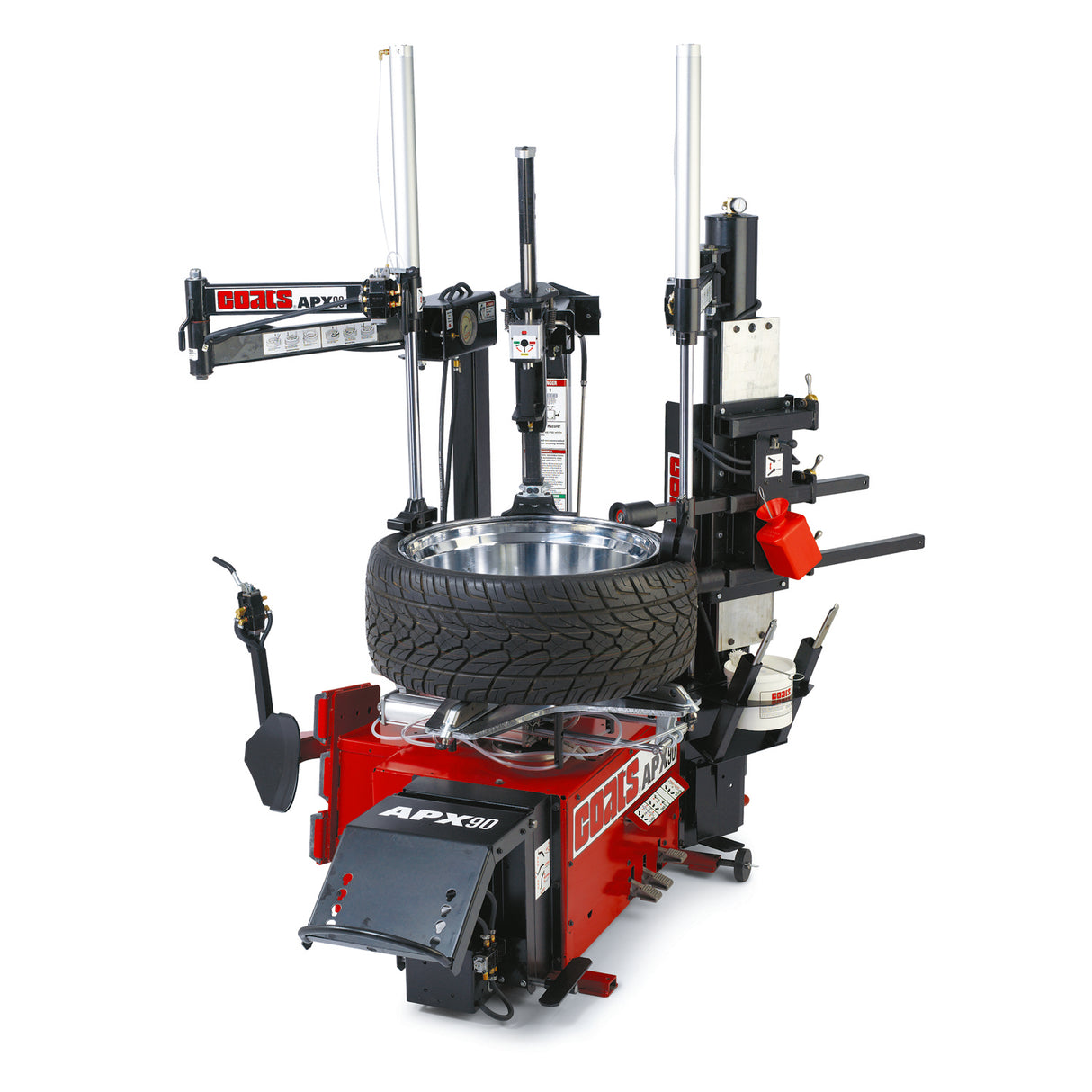 Coats® 85000222 APX90E Rim Clamp Tire Changer with 110V Electric Drive Main Image