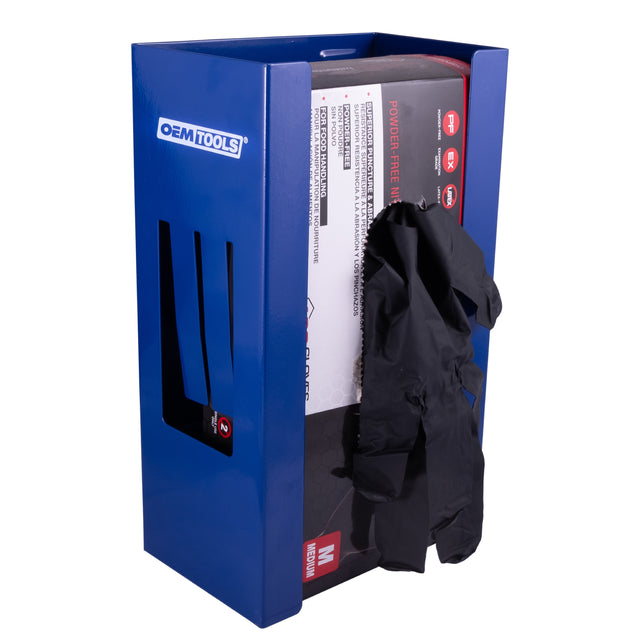 OEMTOOLS 23124 Magnetic Glove Dispenser - Blue Main Image
