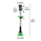 OEMTOOLS 24992 15 Inch 16 Speed Heavy Duty Floor Drill Press Additional Image 2