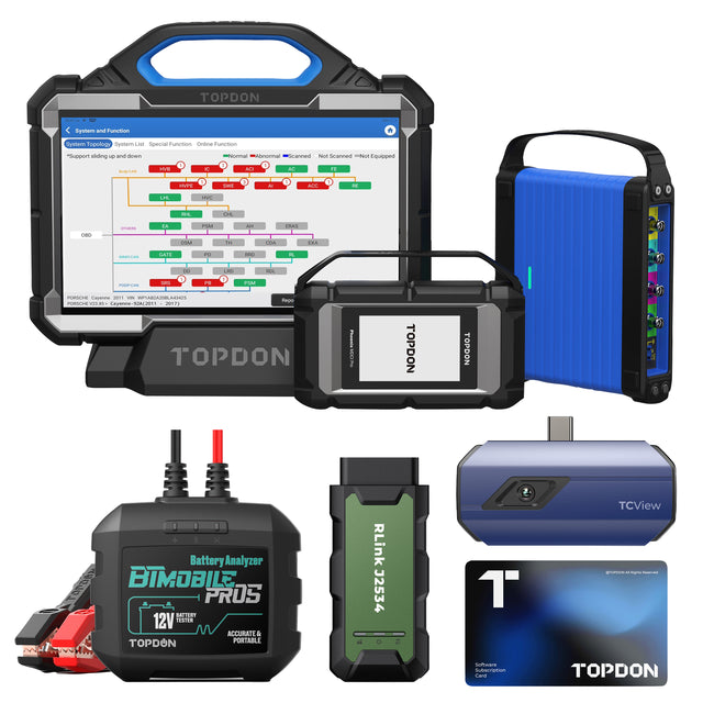 TopDon Phoenix Max Professional Diagnostics & Programming Bundle Main Image