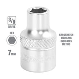 OEMTOOLS 22281 3/8 Inch Drive 6 Pt. Socket (7 mm) Additional Image 1