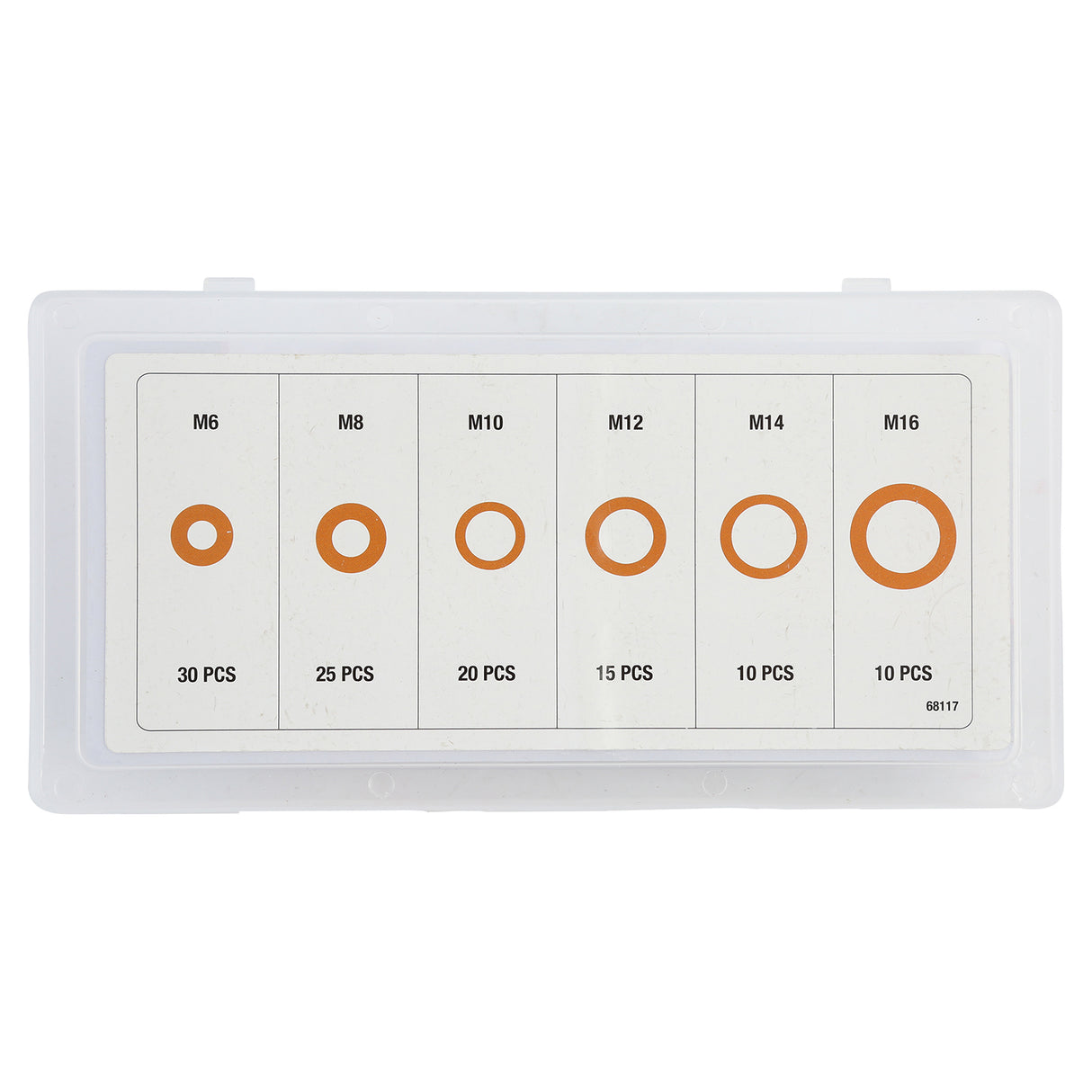 Hardware Machinery® 110 Piece Copper Washer Assortment Additional Image 5