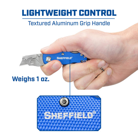 Sheffield 12116 Mini Ultimate Lock Back® Utility Knife Additional Image 3