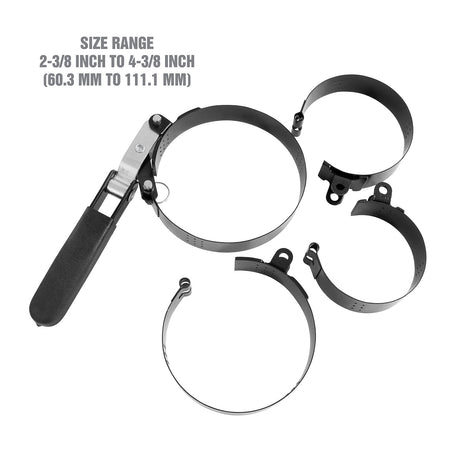 OEMTOOLS 25447 4-in-1 Swivel Oil Filter Wrench Additional Image 1