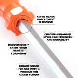 GreatNeck 73023 1/4 x 6 Inch Slotted Square Shank Screwdriver Additional Image 3
