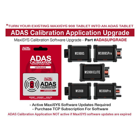 Autel ADAS Software Upgrade for MaxiSYS Tablets Main Image