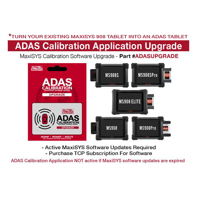 Autel ADAS Software Upgrade for MaxiSYS Tablets Main Image