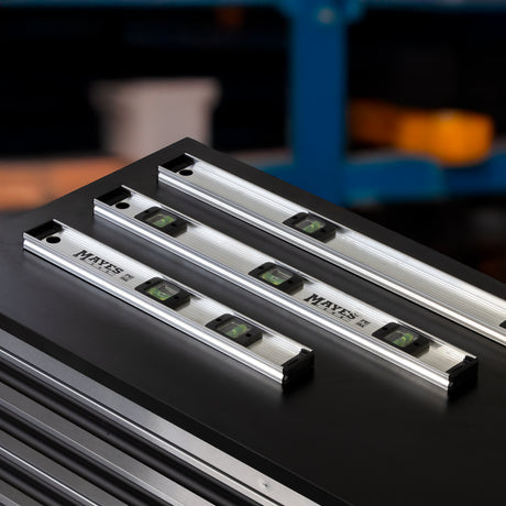 Mayes 10110 Aluminum I-Beam Level (18 Inch) Additional Image 10