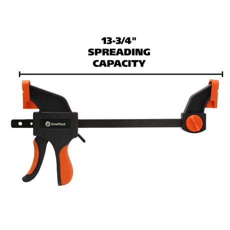 GreatNeck 59000 Ratcheting Bar Clamp (6 Inch) Additional Image 2