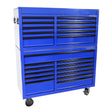 OEMTOOLS 24735 Professional Series 57 Inch Chest and Cabinet Set - Blue Main Image