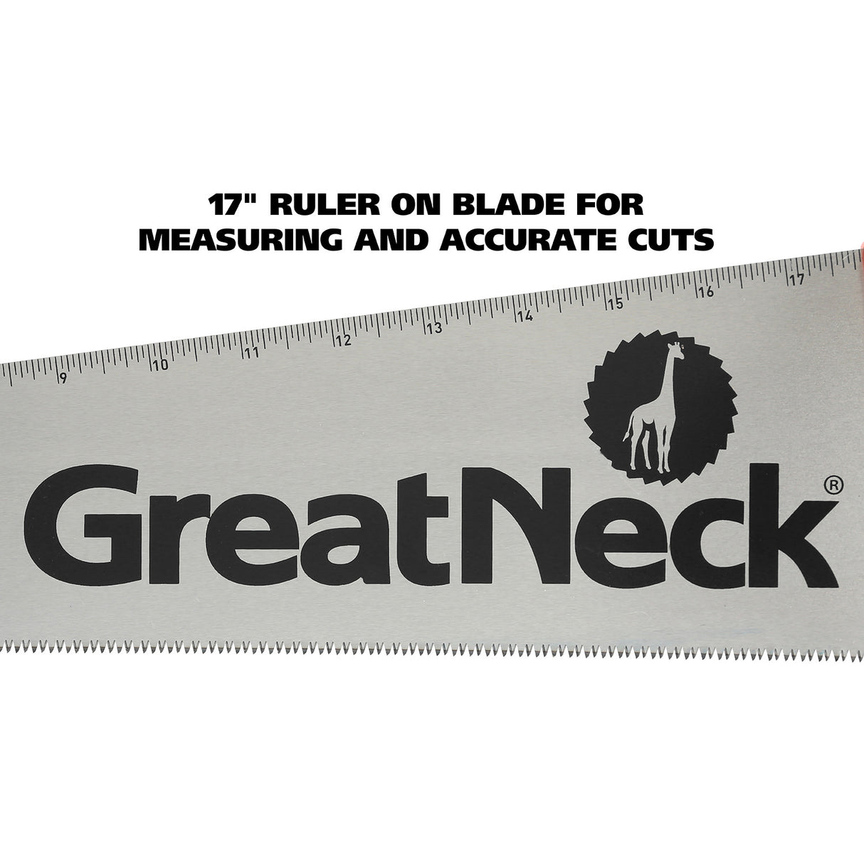 GreatNeck 74002 20 Inch Aggressive Tooth Handsaw w/ Composite Handle Additional Image 6