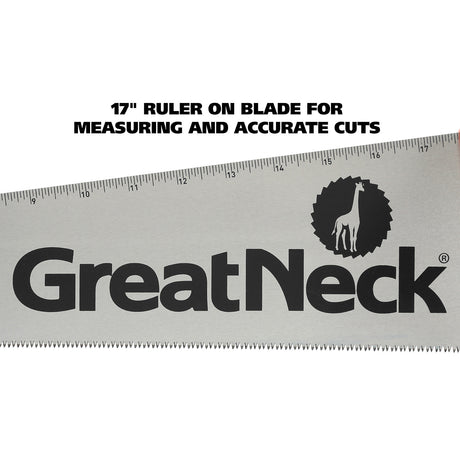 GreatNeck 74002 20 Inch Aggressive Tooth Handsaw w/ Composite Handle Additional Image 6