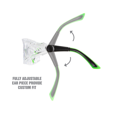 OEMTOOLS 26025 High Definition Multifocal Safety Reading Glasses +2.50 Additional Image 2