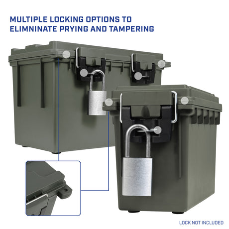Sheffield 12713 2PK Nested Field Box Set-Olive Drab Green Additional Image 4