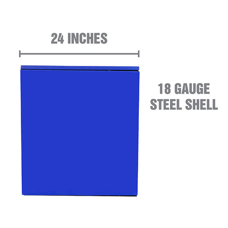 OEMTOOLS 24740 Professional Series 72 Inch 15 Drawer Tool Chest - Blue Additional Image 2