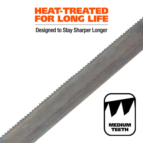 GreatNeck 615C 6-Inch Mini Hacksaw Blade Set (5-Pack) Additional Image 1
